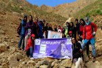 صعود دانشجویان پردیس خواهران به قله نای جهان بین چهارمهال بختیاری