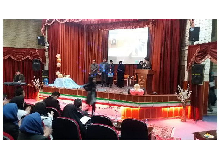 جشن تجلیل دانشجویان نمونه آموزشی